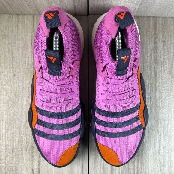 Adidas Trae Young 2 Stratosphere Purple Basketball Athletic Shoe Mens Size 9 - Picture 6 of 10